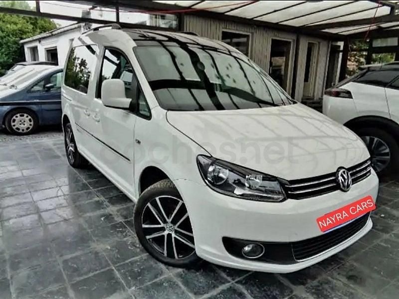 Usado VW Caddy Comfortline 102 CV (75 kW) 2013 Blanco Monovolumen