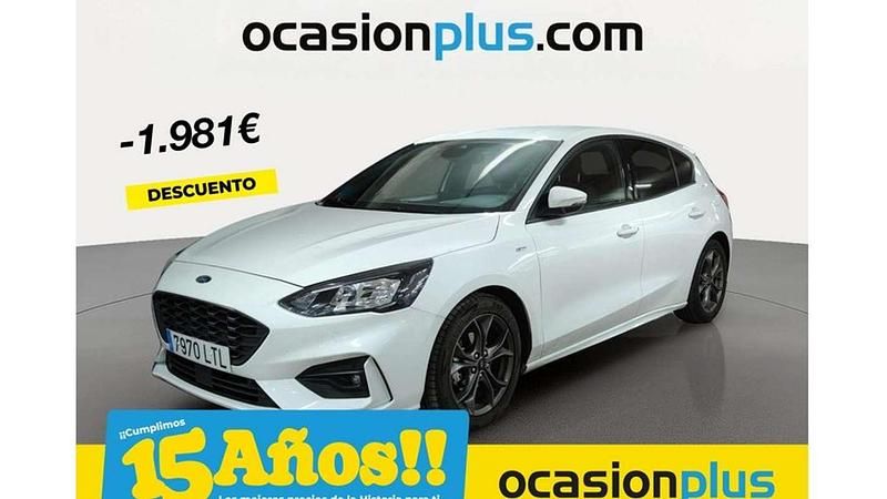 Blanco Usado 2021 Ford Focus ST-Line Utilitario | 19.819 € (Un poco caro) - Imagen 1/4