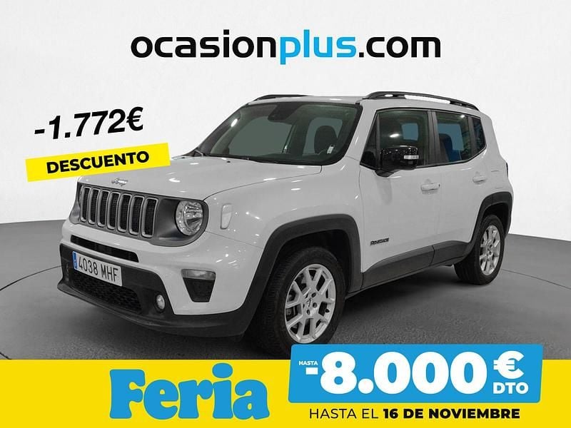 Blanco Usado 2023 Jeep Renegade Limited SUV | 19.500 € (Precio justo) - Imagen 1/4