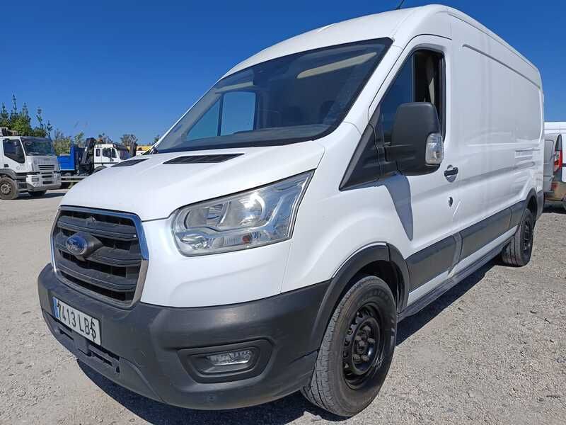 Blanco Usado 2019 Ford Transit Trend Van | 14.500 € (Precio justo) - Imagen 1/4