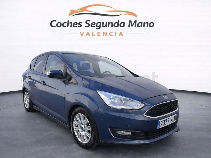 Usado Ford C-MAX Trend 125 CV (91 kW) 2019 Azul Monovolumen
