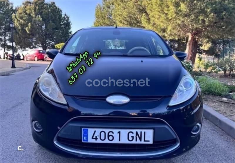 Azul Usado 2009 Ford Fiesta Titanium Utilitario | 5100 € (Buen precio) - Imagen 1/1