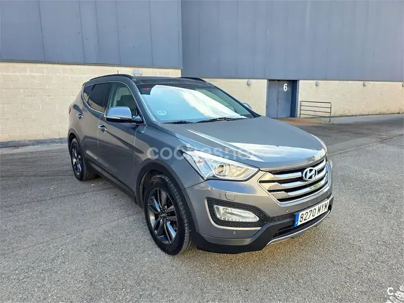 Usado Hyundai Santa Fe 197 CV (144 kW) 2014 Negro SUV