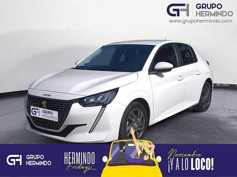 Blanco Usado 2021 Peugeot 208 Active Utilitario | 11.500 € (Precio justo) - Imagen 1/4