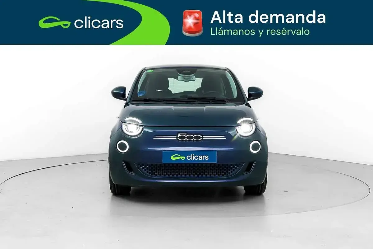 Usado Fiat 500e Icon 86 kW (118 CV) 2022 Azul Utilitario