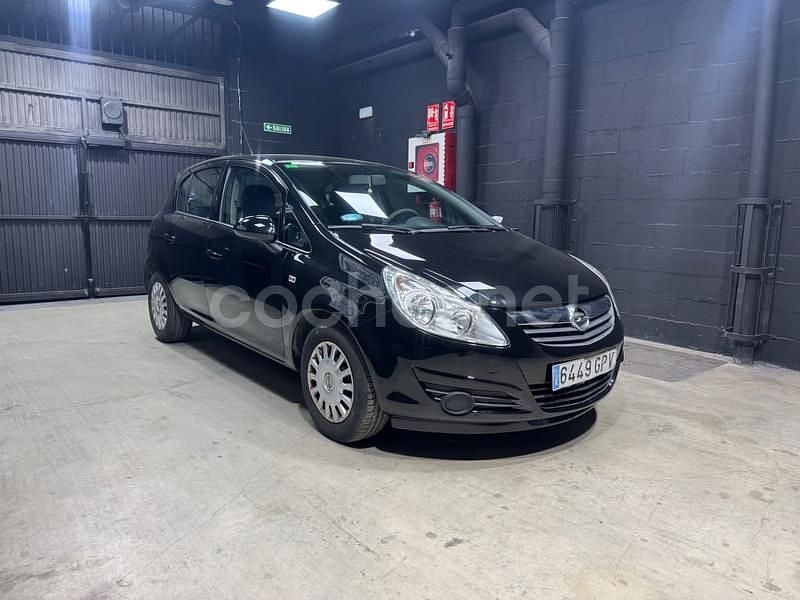 Usado Opel Corsa 85 CV (62 kW) 2010 Negro Berlina