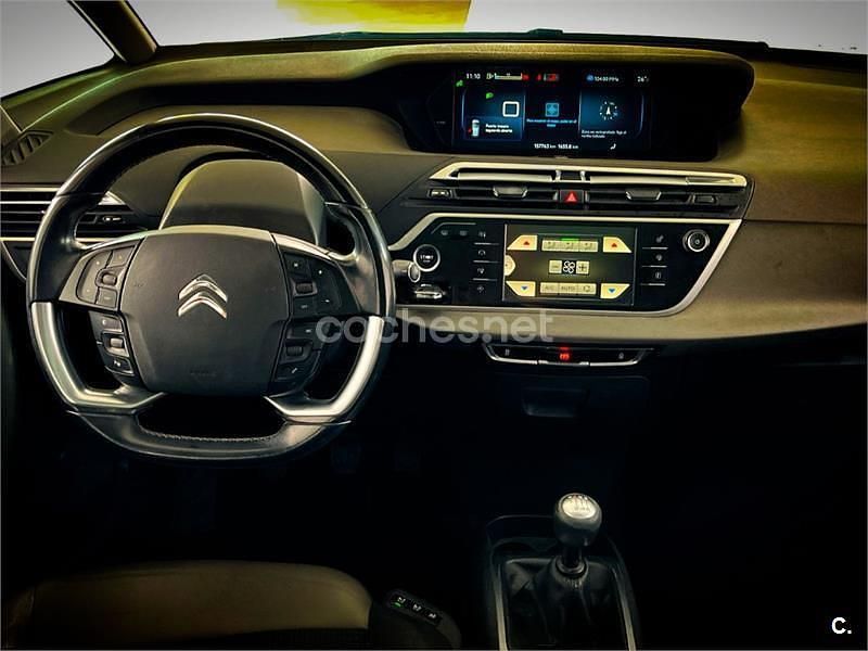 Usado Citroën C4 Picasso Exclusive 156 CV (114 kW) 2014 Gris / plata Monovolumen