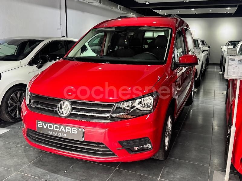 Rojo Usado 2016 VW Caddy Monovolumen | 13.990 € (Buen precio) - Imagen 1/4