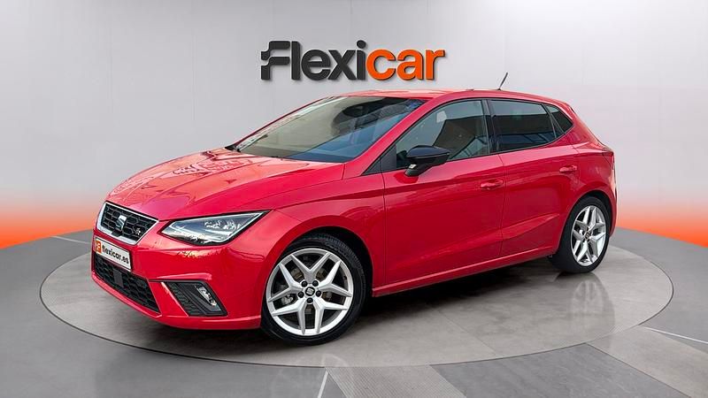 Usado Seat Ibiza FR 116 CV (85 kW) 2021 Rojo Utilitario