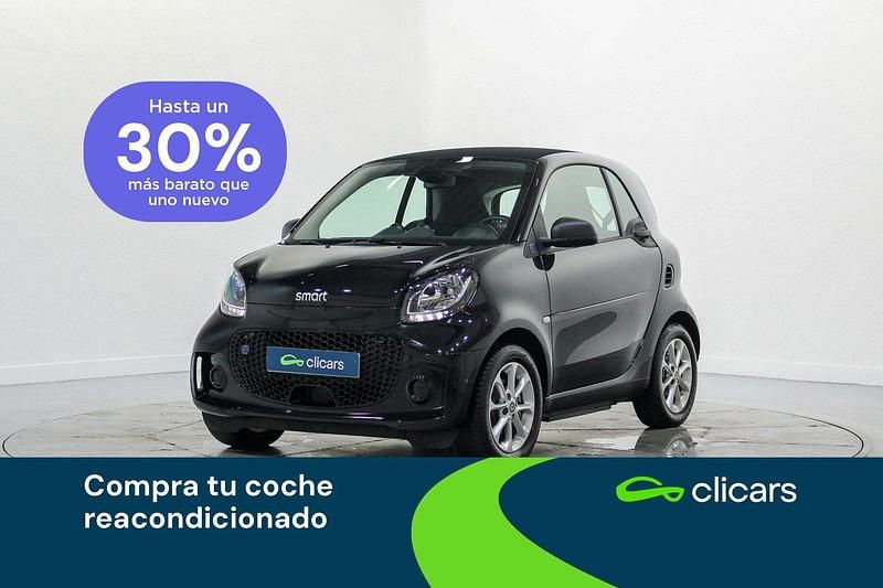 Negro Usado 2022 Smart ForTwo Electric Drive Coupe | 12.990 € (Precio justo) - Imagen 1/4