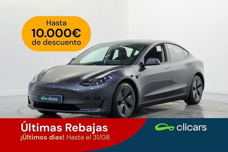 Gris Usado 2022 Tesla Model 3 Long Range AWD Berlina | 29.090 € (Buen precio) - Imagen 1/4