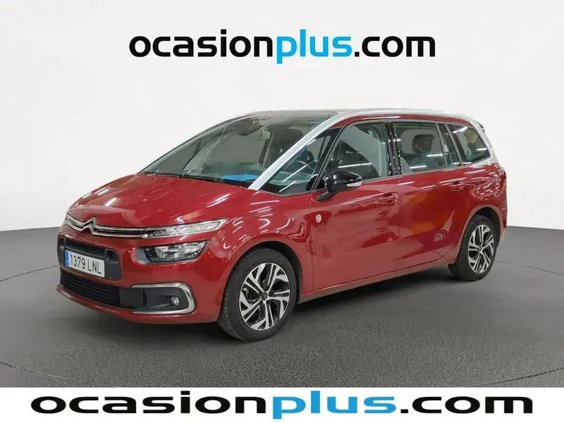 Rojo Usado 2021 Citroën C4 SpaceTourer Monovolumen | 18.173 € (Precio justo) - Imagen 1/4
