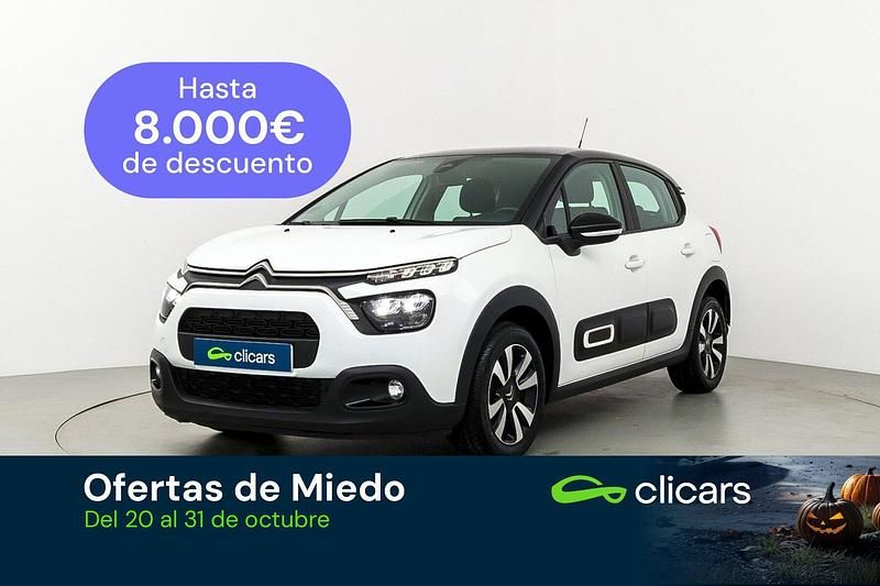 Blanco Usado 2022 Citroën C3 Feel Utilitario | 10.490 € (Precio justo) - Imagen 1/4