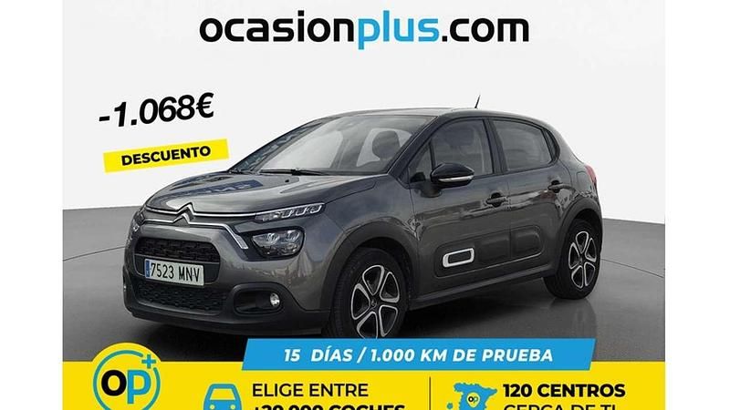 Gris Usado 2024 Citroën C3 PureTech Utilitario | 10.137 € (Precio justo) - Imagen 1/4