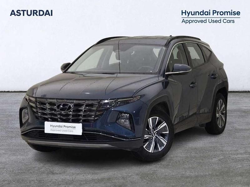 Gris Usado 2021 Hyundai Tucson SUV | 22.990 € (Buen precio) - Imagen 1/4