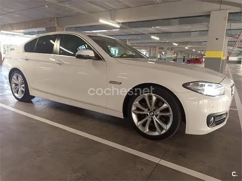 Usado BMW 520 190 CV (139 kW) 2015 Blanco Berlina