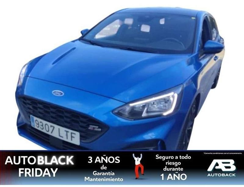 Azul Usado 2021 Ford Focus ST-Line Berlina | 12.263 € (Precio justo) - Imagen 1/2