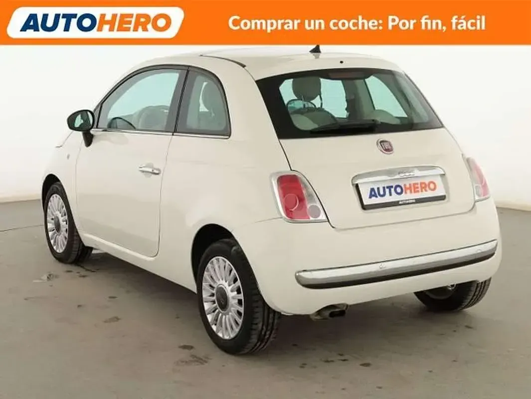 Usado Fiat 500 Lounge 71 CV (52 kW) 2014 Blanco Berlina