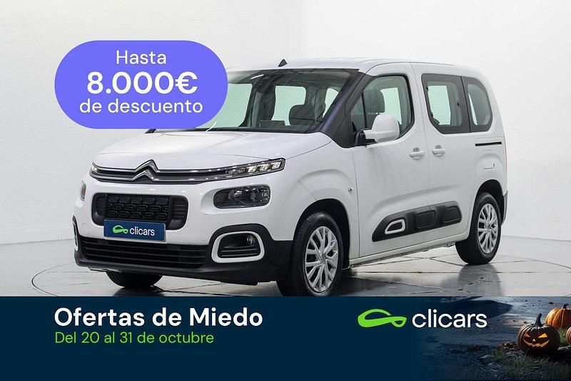 Blanco Usado 2021 Citroën Berlingo Feel Monovolumen | 17.490 € (Caro) - Imagen 1/4