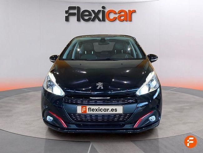 Usado Peugeot 208 GT-line 110 CV (80 kW) 2018 Negro Utilitario