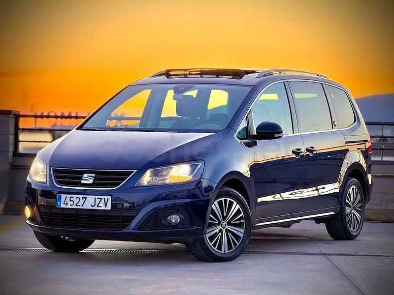 Azul Usado 2017 Seat Alhambra Monovolumen | 22.900 € (Caro) - Imagen 1/4