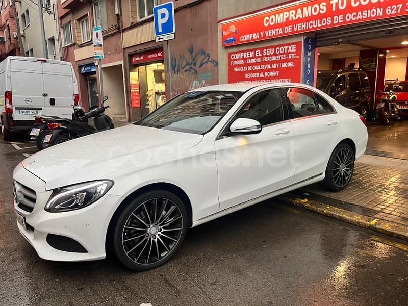 Blanco Usado 2015 Mercedes C220 Berlina | 17.500 € (Buen precio) - Imagen 1/4