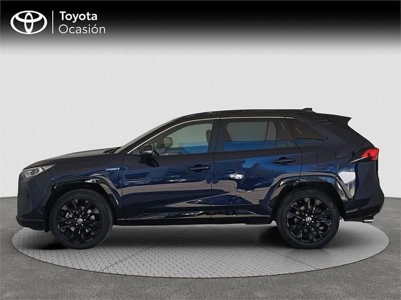 Usado Toyota RAV4 Hybrid Style 218 CV (160 kW) 2021 Azul SUV