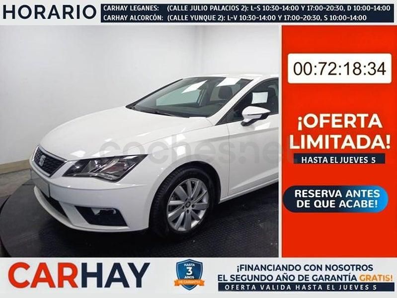 Blanco Usado 2018 Seat Leon Reference Berlina | 11.890 € (Precio justo) - Imagen 1/4
