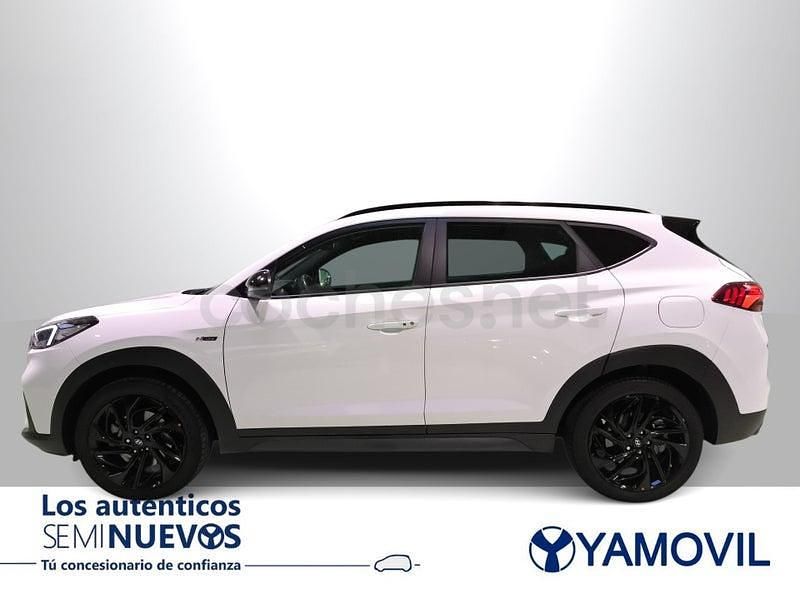Usado Hyundai Tucson N Line 136 CV (100 kW) 2019 Blanco SUV