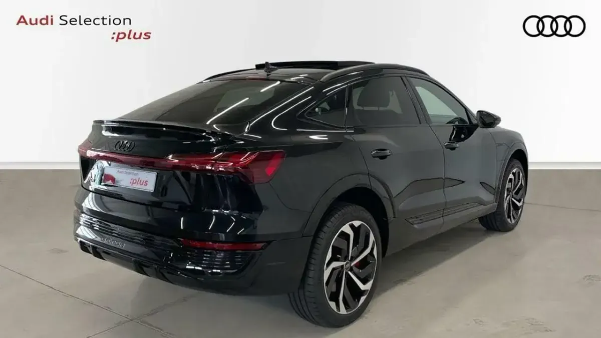 Usado Audi Q8 e-tron S-Line 300 kW (408 CV) 2023 Negro SUV