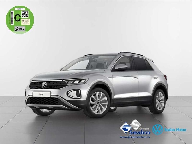 Plateado Usado 2022 VW T-Roc Life SUV | 22.490 € (Precio justo) - Imagen 1/4