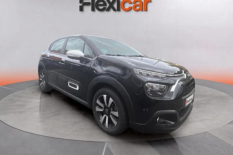 Negro Usado 2022 Citroën C3 PureTech Utilitario | 11.490 € (Precio justo) - Imagen 1/4