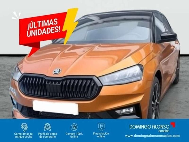 Usado Skoda Fabia Monte Carlo 116 CV (85 kW) 2025 Naranja Utilitario