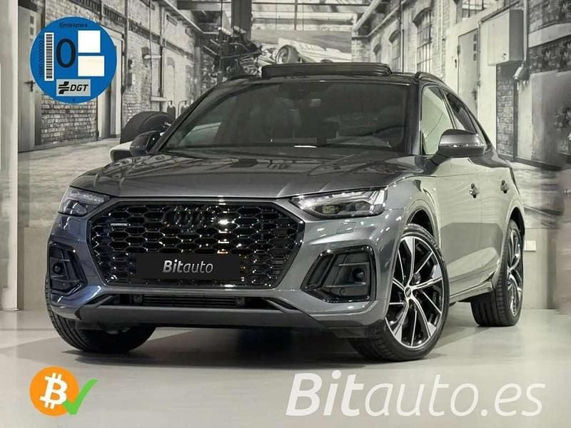 Gris Usado 2021 Audi Q5 Sportback Sport SUV | 39.500 € (Super precio) - Imagen 1/4