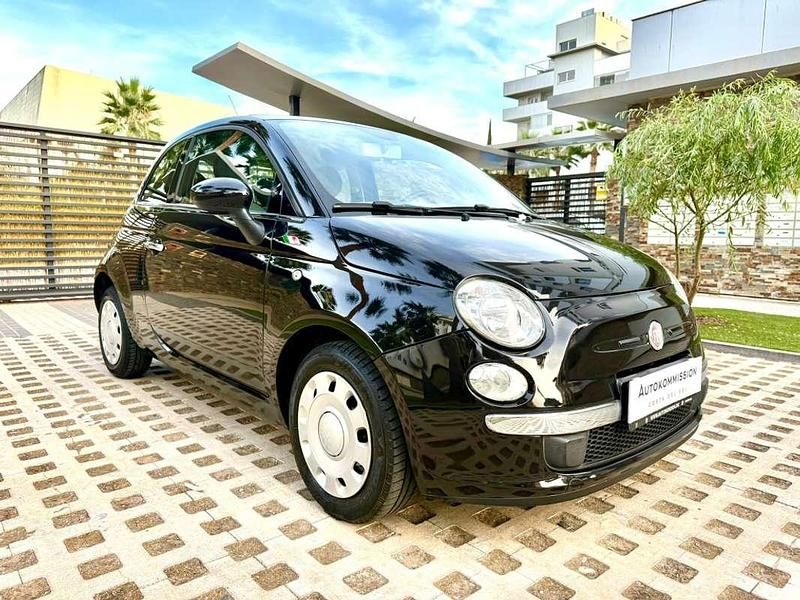 Usado Fiat 500 Lounge 69 CV (50 kW) 2010 Negro Utilitario