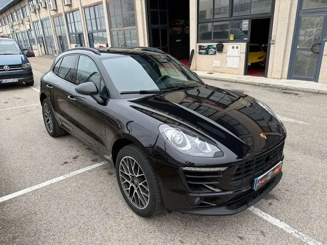 Usado Porsche Macan S Diesel 258 CV (189 kW) 2017 Negro SUV