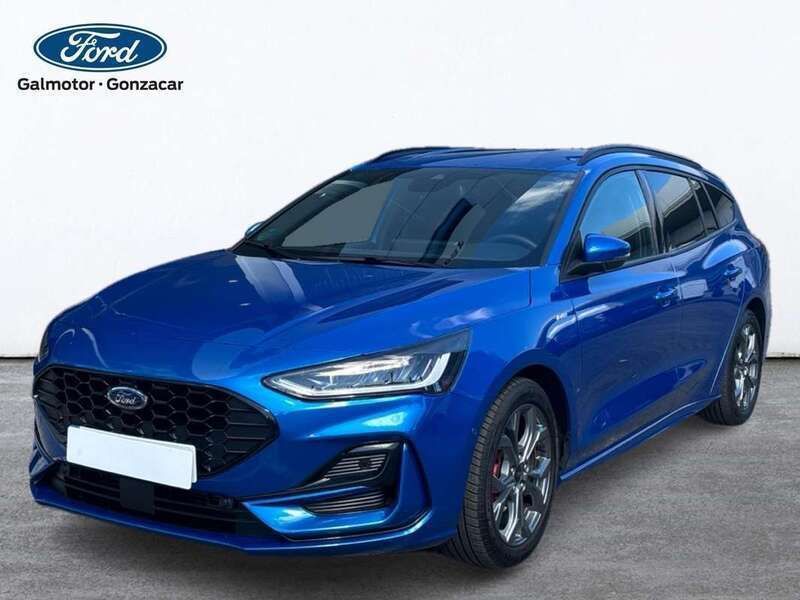 Azul Usado 2024 Ford Focus ST-Line Utilitario | 22.900 € (Precio justo) - Imagen 1/4