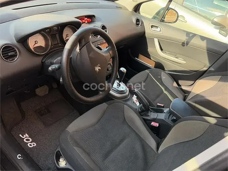 Usado Peugeot 308 Sport 110 CV (80 kW) 2008 Negro Berlina