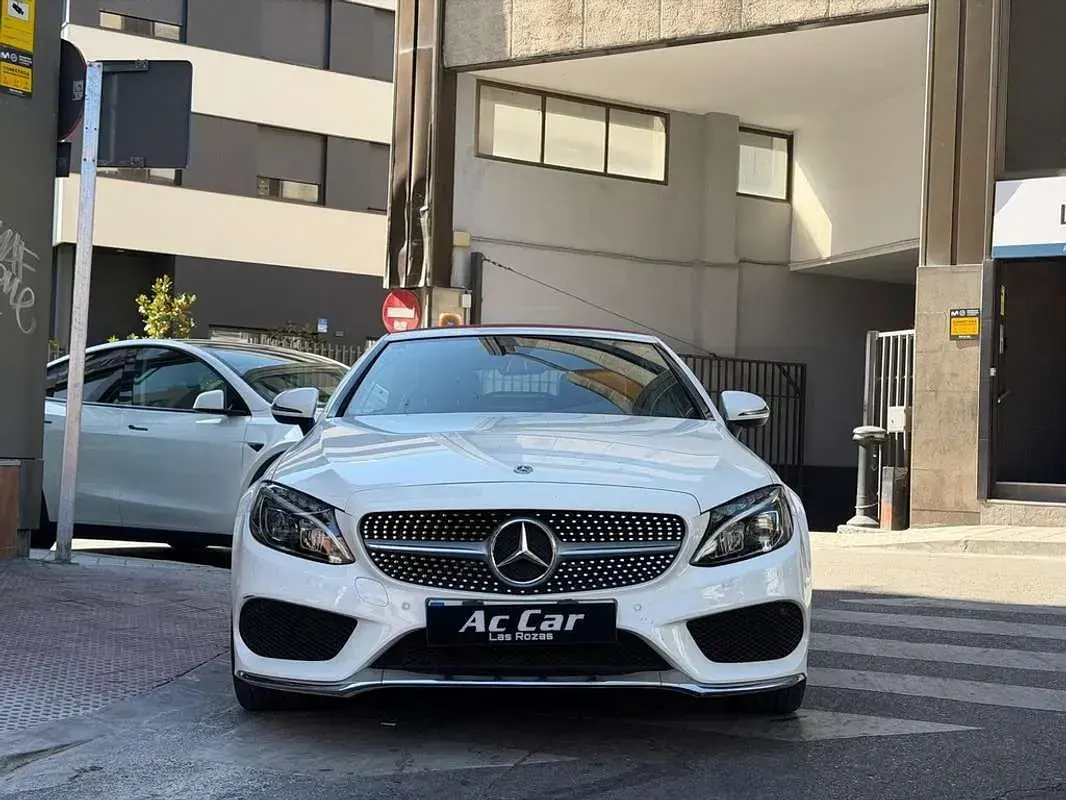 Usado Mercedes C200 184 CV (135 kW) 2017 Blanco Descapotable