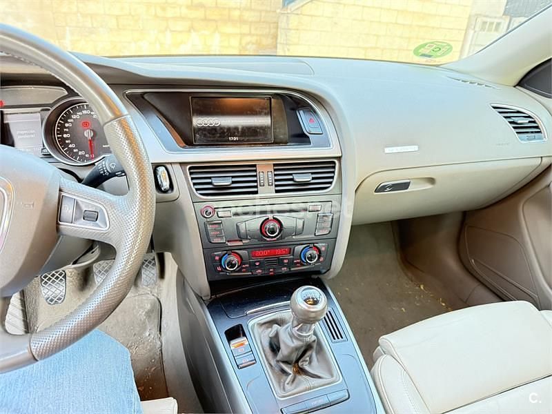 Usado Audi A5 211 CV (155 kW) 2009 Rojo Coupe
