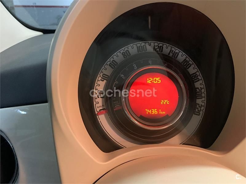 Usado Fiat 500 Lounge 69 CV (50 kW) 2016 Blanco Berlina