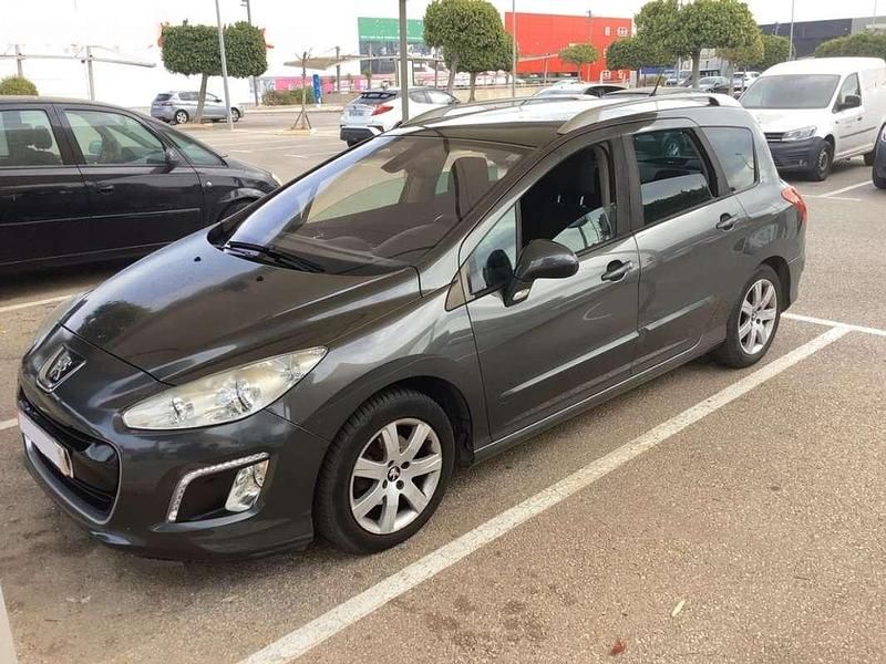 Gris Usado 2014 Peugeot 308 SW Active Familiar | 6990 € (Super precio) - Imagen 1/4