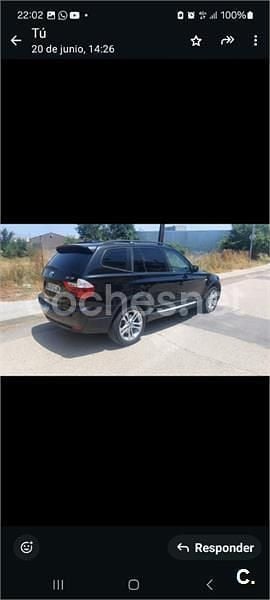 Usado BMW X3 150 CV (110 kW) 2008 Negro SUV