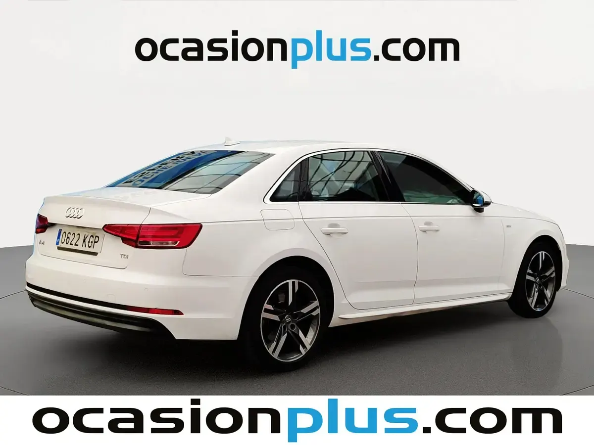 Usado Audi A4 S-Line 150 CV (110 kW) 2018 Blanco Berlina