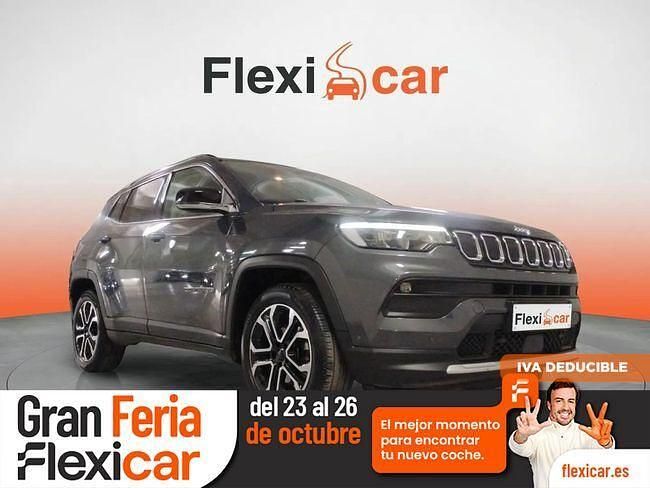 Gris Usado 2021 Jeep Compass SUV | 18.490 € (Precio justo) - Imagen 1/4