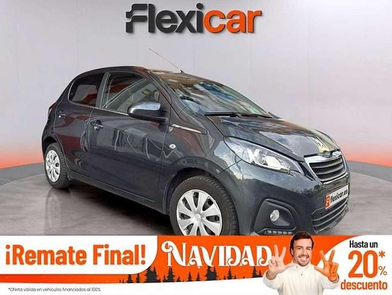 Gris Usado 2020 Peugeot 108 Active Utilitario | 9390 € (Precio justo) - Imagen 1/4
