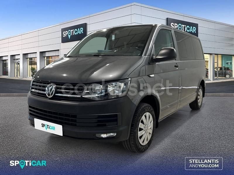 Gris Usado 2018 VW Caravelle Trendline Monovolumen | 31.195 € (Un poco caro) - Imagen 1/4