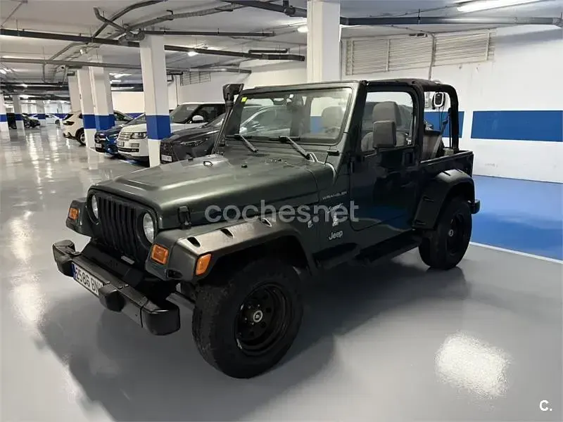 Usado Jeep Wrangler 118 CV (86 kW) 2001 Verde SUV