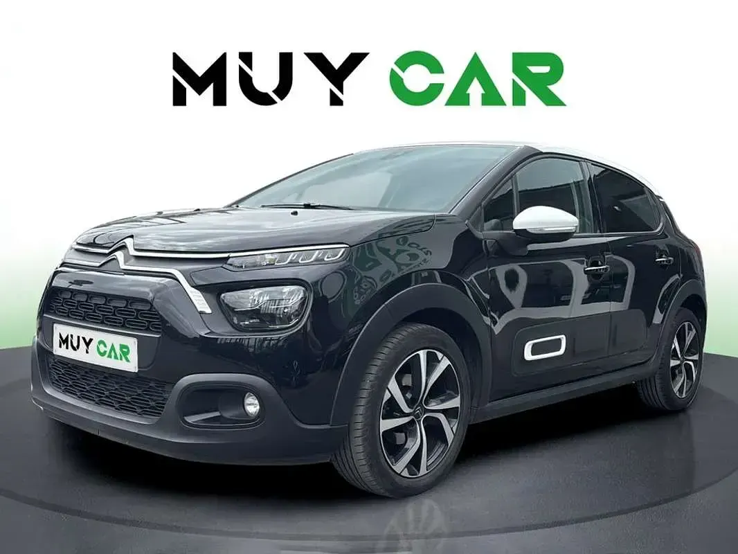 Usado Citroën C3 Feel 99 CV (72 kW) 2022 Negro Utilitario