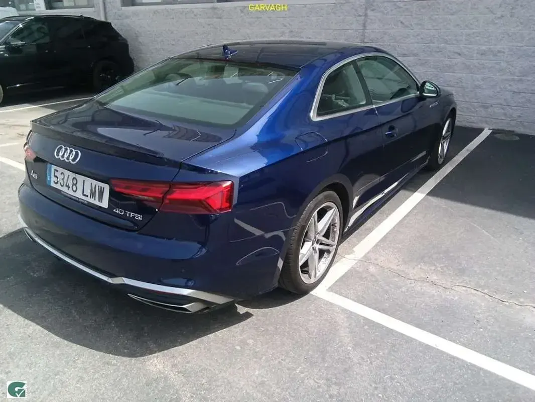 Usado Audi A5 S-Line 190 CV (139 kW) 2021 Azul Coupe